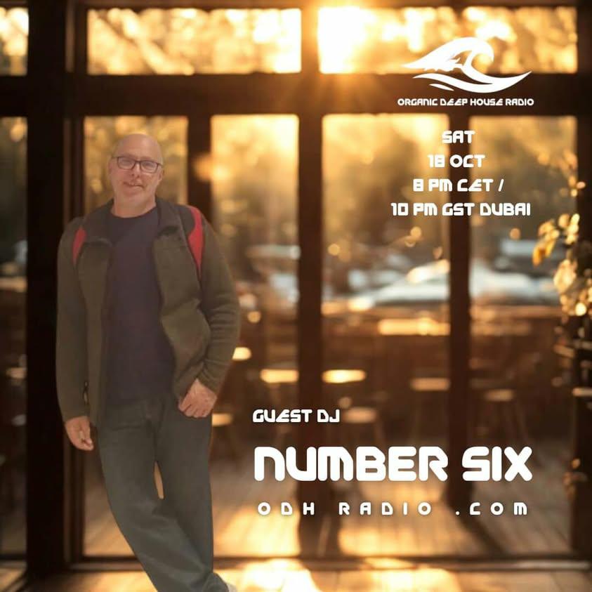 Show a map of the world, with glowing lines connecting different cities and cultures. The lines represent the global reach of Number Six's music. The style should be modern and informative.